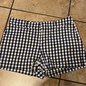 Size 12. White and blue.